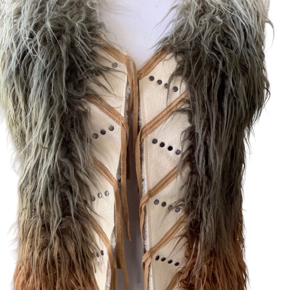POWDER RIVER OUTFITTERS FAUX FUR FALL WINTER VEST - Picture 4 of 10